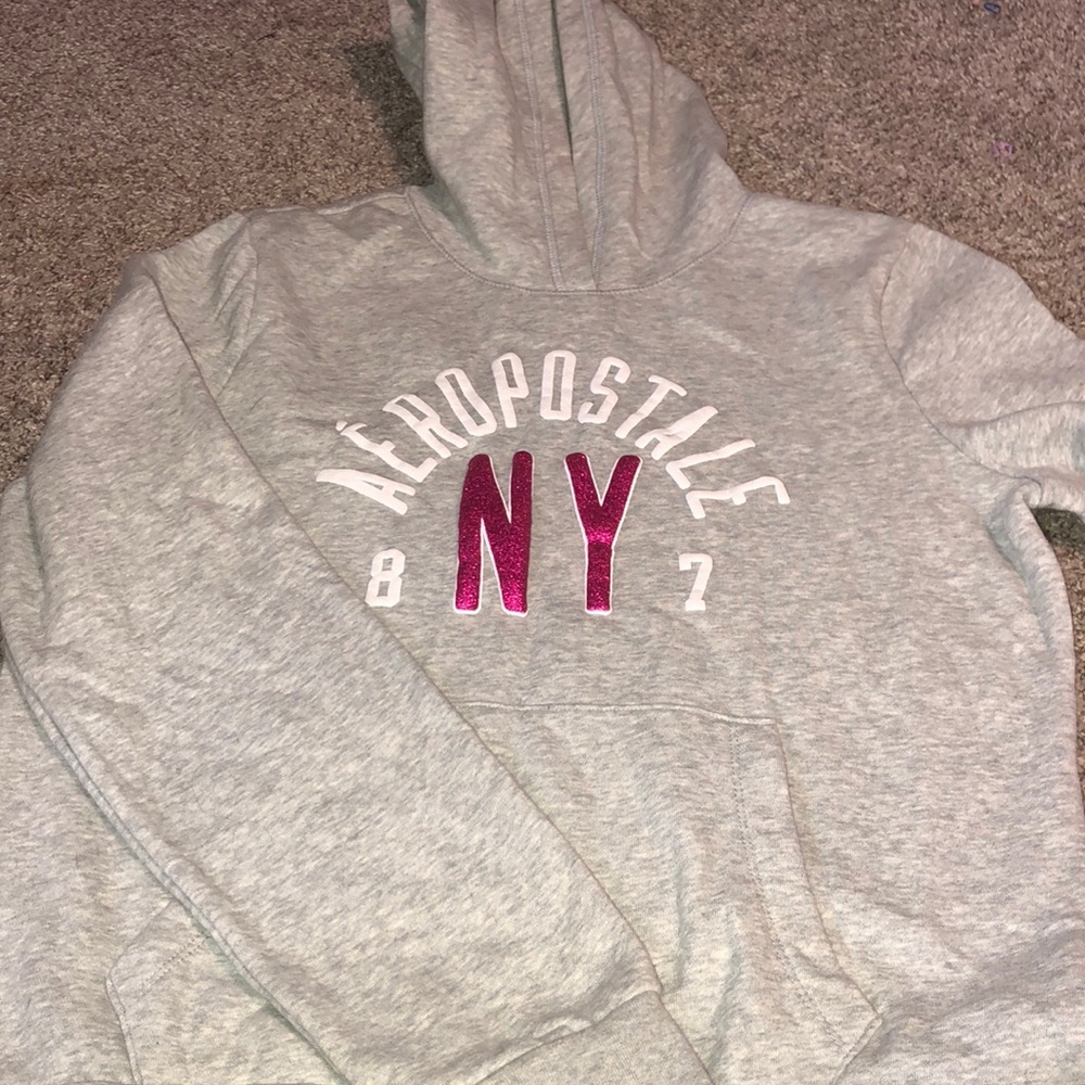 Grey Aeropostale sweatshirt